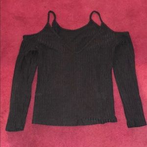 Off the shoulder sweater